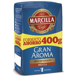 Café molido MARCILLA descafeinado mezcla 400 g