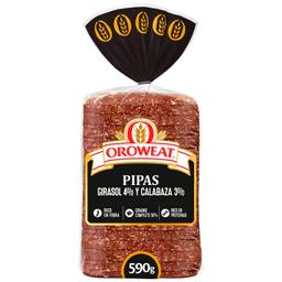 Pan de molde con pipas de girasol y calabaza Oroweat 590 g