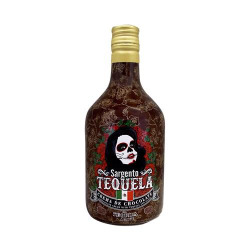 SARGENTO TEQUELA Crema de licor de chocolate con tequila y Agave SARGENTO TEQUELA botella de 70 cl