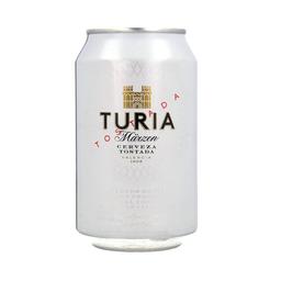 TURIA Cerveza tostada de valencia lata 33 cl