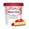 HÄAGEN-DAZS Tarrina de helado de tarta de queso con salsa de fresa 460 ml