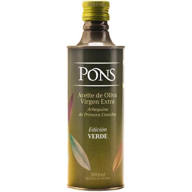 Aceite de oliva virgen extra pons, botella metálica 50 cl