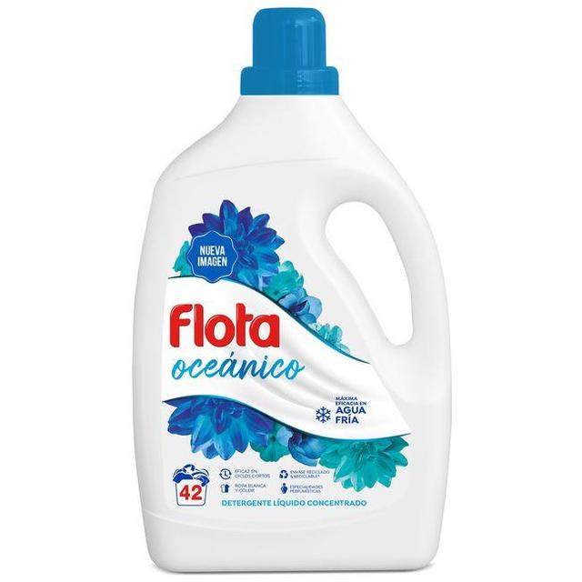 Detergente en gel oceánico flota, garrafa 42 dosis