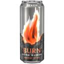 BURN Zero Bebida energética sin azúcar, con sabor a melocotón lata de 50 cl