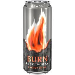 Bebida energética sabor melocotón burn, lata 50 cl