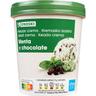 Helado de menta y chocolate eroski, tarrina 500 ml