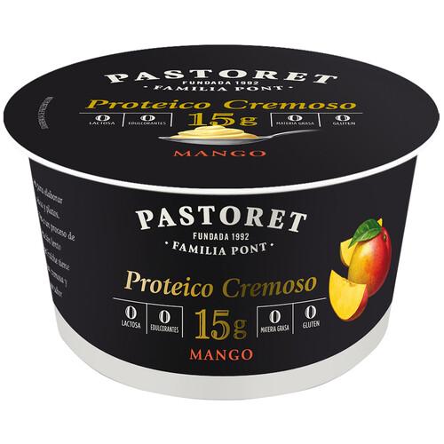 PASTORET Yogur cremoso 0% materia grasas, con alto contenido en proteinas y mango 170 g