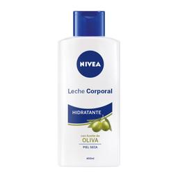 Leche corporal hidratante con aceite de oliva para piel seca Nivea 400 ml