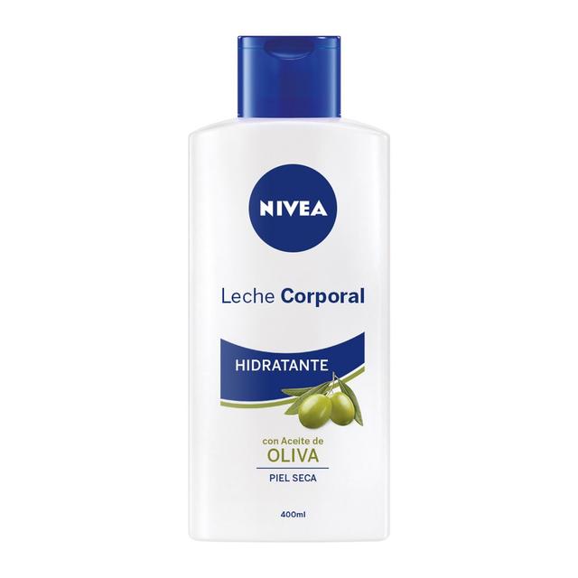 Leche corporal hidratante con aceite de oliva para piel seca Nivea 400 ml