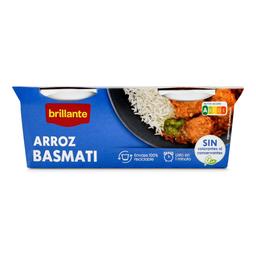 Arroz basmati Brillante vaso 2 x 125 g