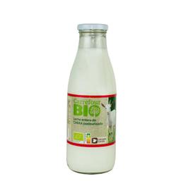 Leche entera de cabra pasteurizada ecológica Carrefour Bio 750 ml