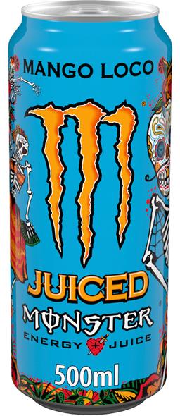 Bebida energética Monster 50cl mango loco taurina ginseng