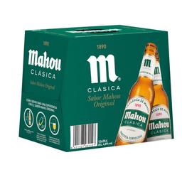 MAHOU CLASICA Cervezas pack 12 uds. x 25 cl