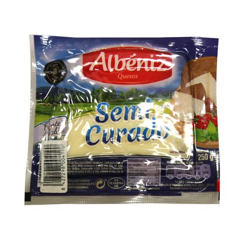 ALBENIZ Queso mezcla semicurado ABENIZ 250 g
