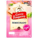 Queso semicurado light en lonchas García Baquero 150 g