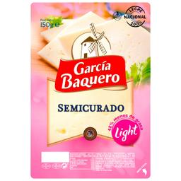 Queso semicurado light en lonchas García Baquero 150 g