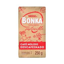 BONKA Café molido natural descafeinado 250 g