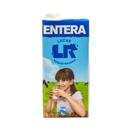 L.R. Leche de vaca entera 1l