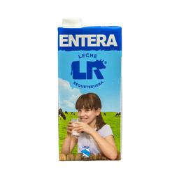 L.R. Leche de vaca entera 1l