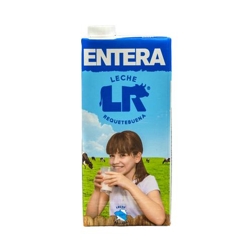 L.R. Leche de vaca entera 1l