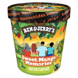 Helado crema nata con salsa de mango Ben & Jerry's 391 g