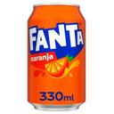 Refresco naranja Fanta lata 33cl