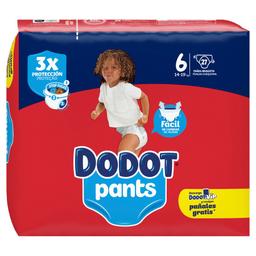Pañal aprendizaje DODOT Pants talla 6 27 unidades