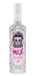 Licor de crema de fresas con tequila Mex 70cl