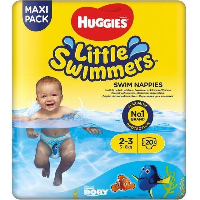 Bañador pañal desechable Huggies Little Swimmers T2-3 (3 kg-8 kg) 20 ud