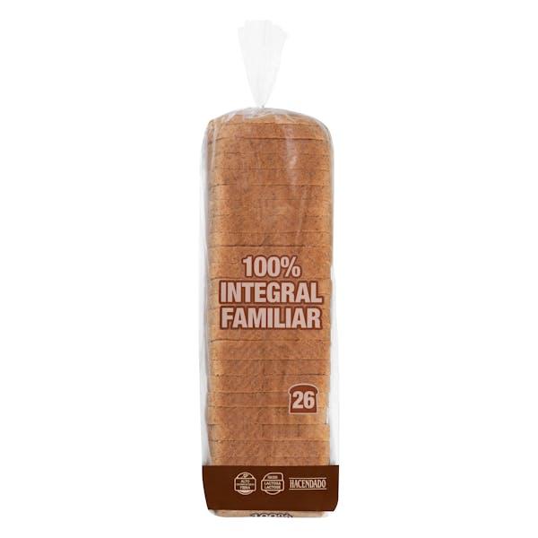 Pan de molde integral