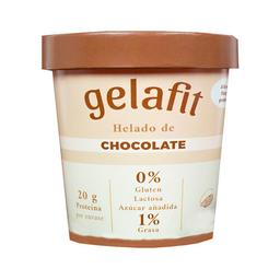 GELAFIT Tarrina de helado de chocolate, sin gluten y sin lactosa 450 ml