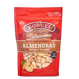 Almendras fritas saladas Borges bolsa 160 g