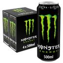 Monster Energy Green Bebida Energética pack de 4 latas 50 cl