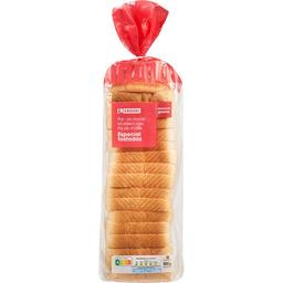Pan de molde rebanada gruesa eroski, paquete 820 g