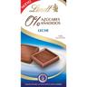 Chocolate con leche Lindt sin gluten y sin azúcar añadido 100 g