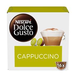 Café cápsulas Nescafé DOLCE GUSTO cappuccino 8 unidades leche + 8 unidades café 186,4 g