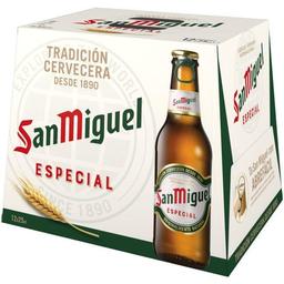 Cerveza san miguel, pack botellín 12x25 cl