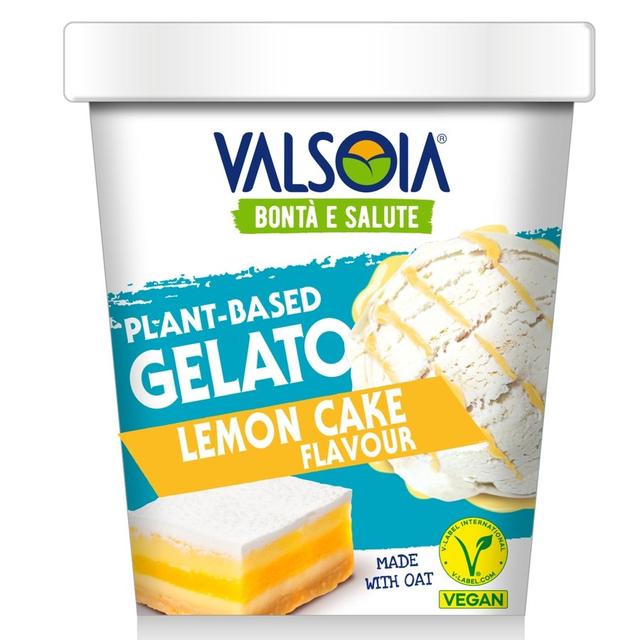 Helado avena VALSOIA Lemon Cake tarrina 300 g
