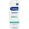 Gel de ducha hidratante piel normal sanex sin, bote 600 ml