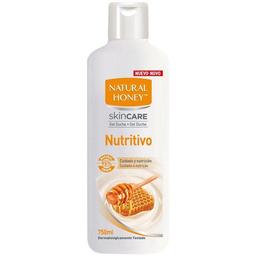Gel de ducha nutritivo natural honey, bote 650 ml