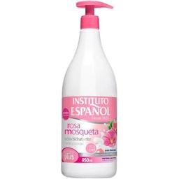 Loción corporal rosa mosqueta inst. español, dosificador 950 ml