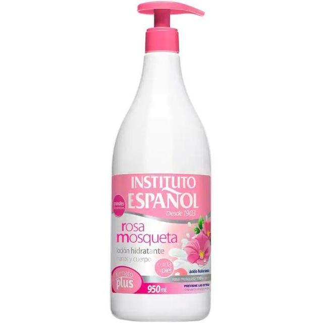 Loción corporal rosa mosqueta inst. español, dosificador 950 ml