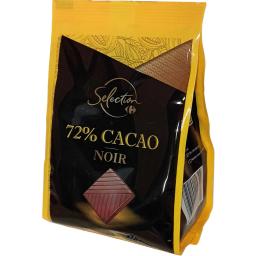 Chocolate negro 72% cacao mini tableta Selection Carrefour  200 g