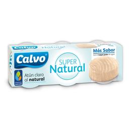Atún claro CALVO supernatural pack 3x52 g pne