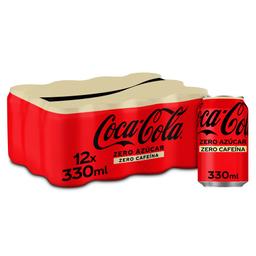 COCA-COLA Zero Zero lata pack 12x33 cl