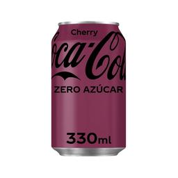 COCA COLA ZERO Refresco de cola cherry lata de 33 cl