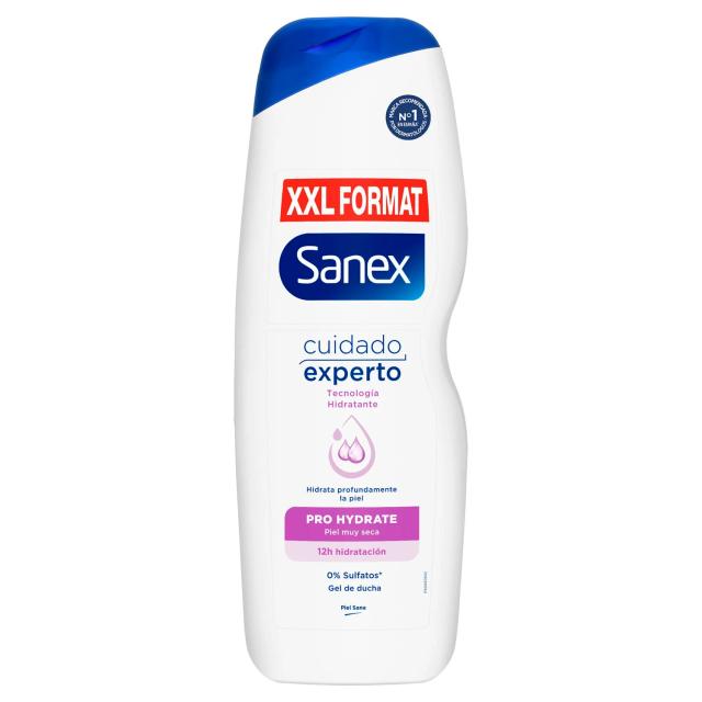Gel de ducha dermo pro hydrate hidratante piel muy seca BiomeProtect Sanex 850 ml