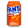 Refresco naranja Fanta lata 33cl zero