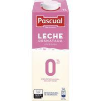 Leche desnatada pascual, brik 1 litro