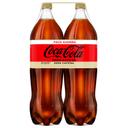 Coca Cola zero azúcar sin cafeína pack 2 botellas 2 l